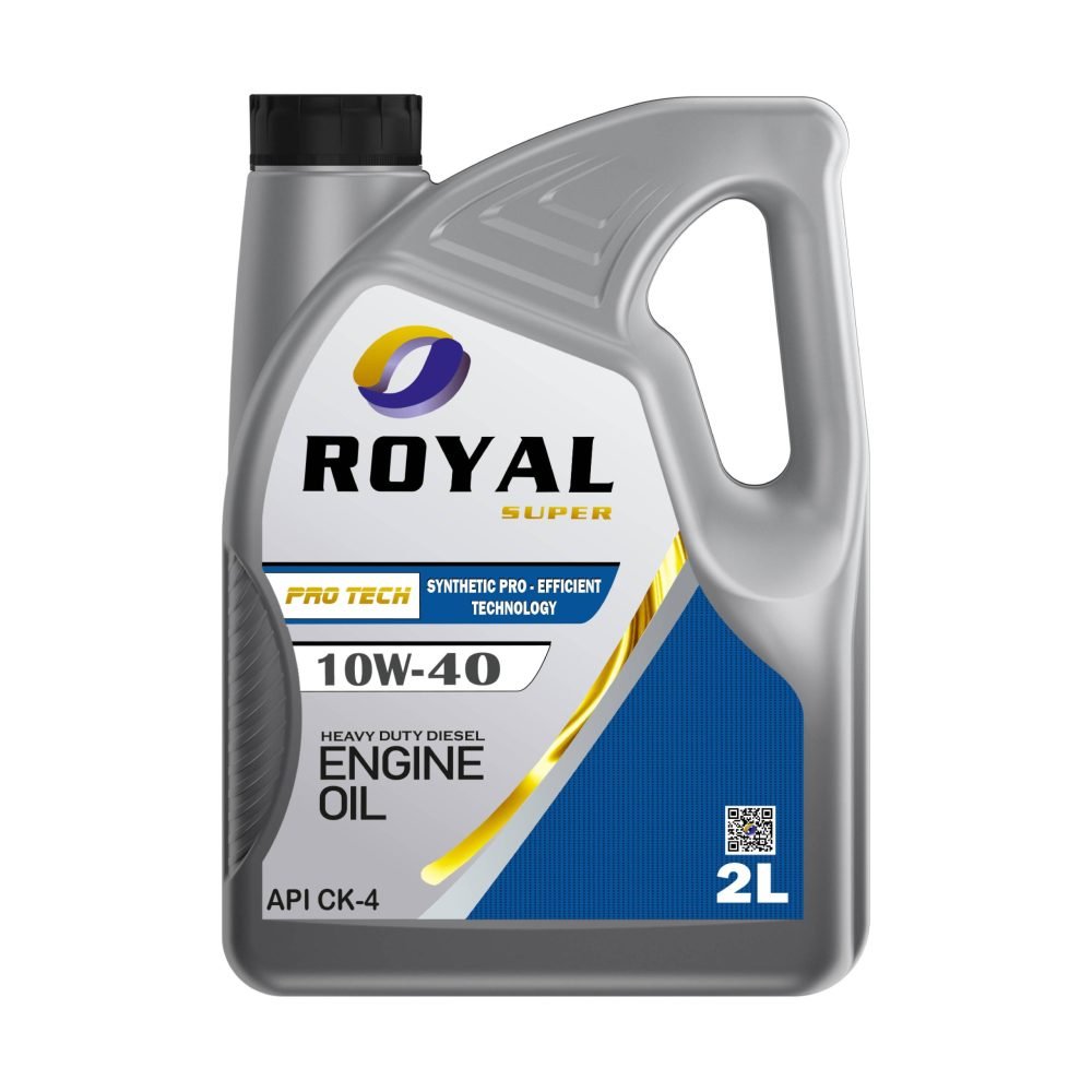 Royal Super Lubricants engine oil 10W-40 API CK-4/SN for Diesel Vehicle 2 Liter