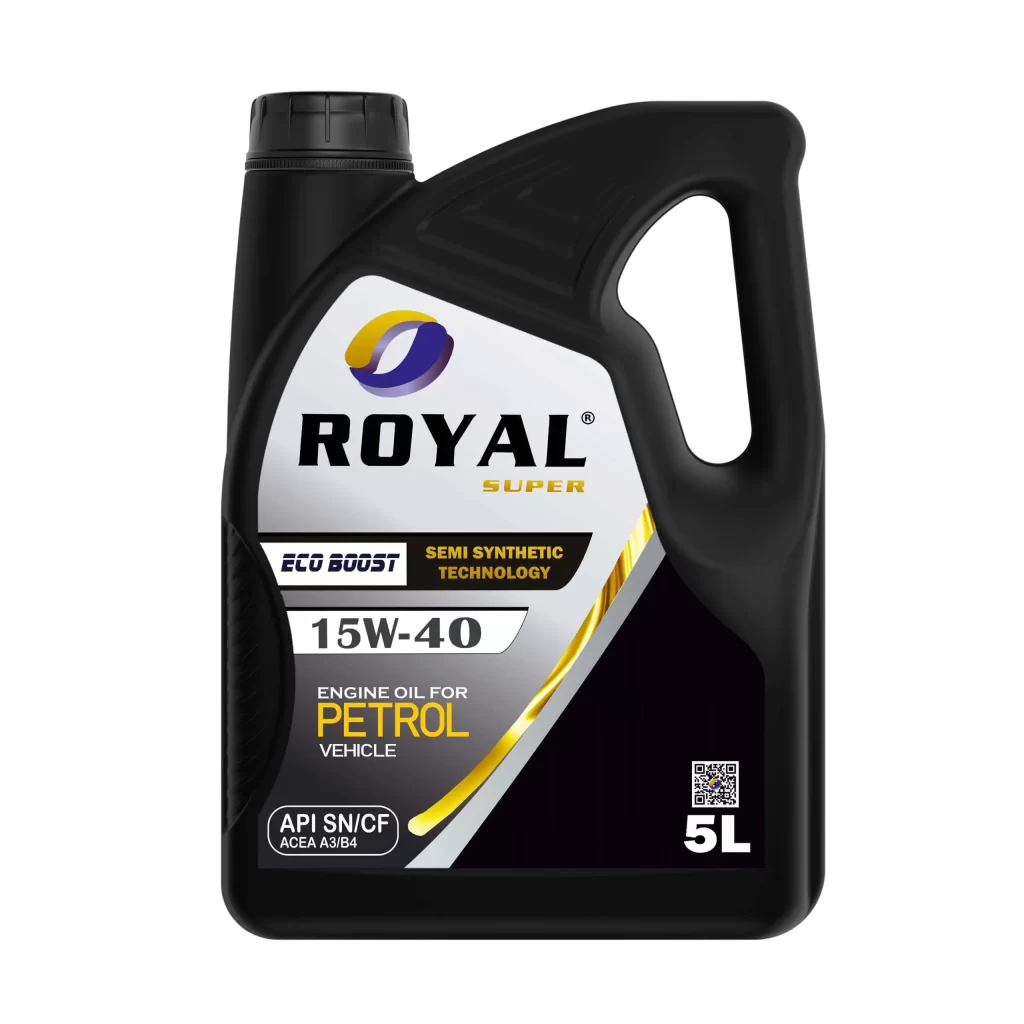 Royalite Racing Oil Royal Super Gasoline Engine Oil 15W-40 API SN/CF 5 Liter - Royal Super ...