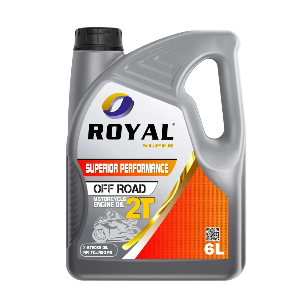 Royal Super 2-stroke Motorbike Oil API TC / JASO FB (2T) 6 Liter