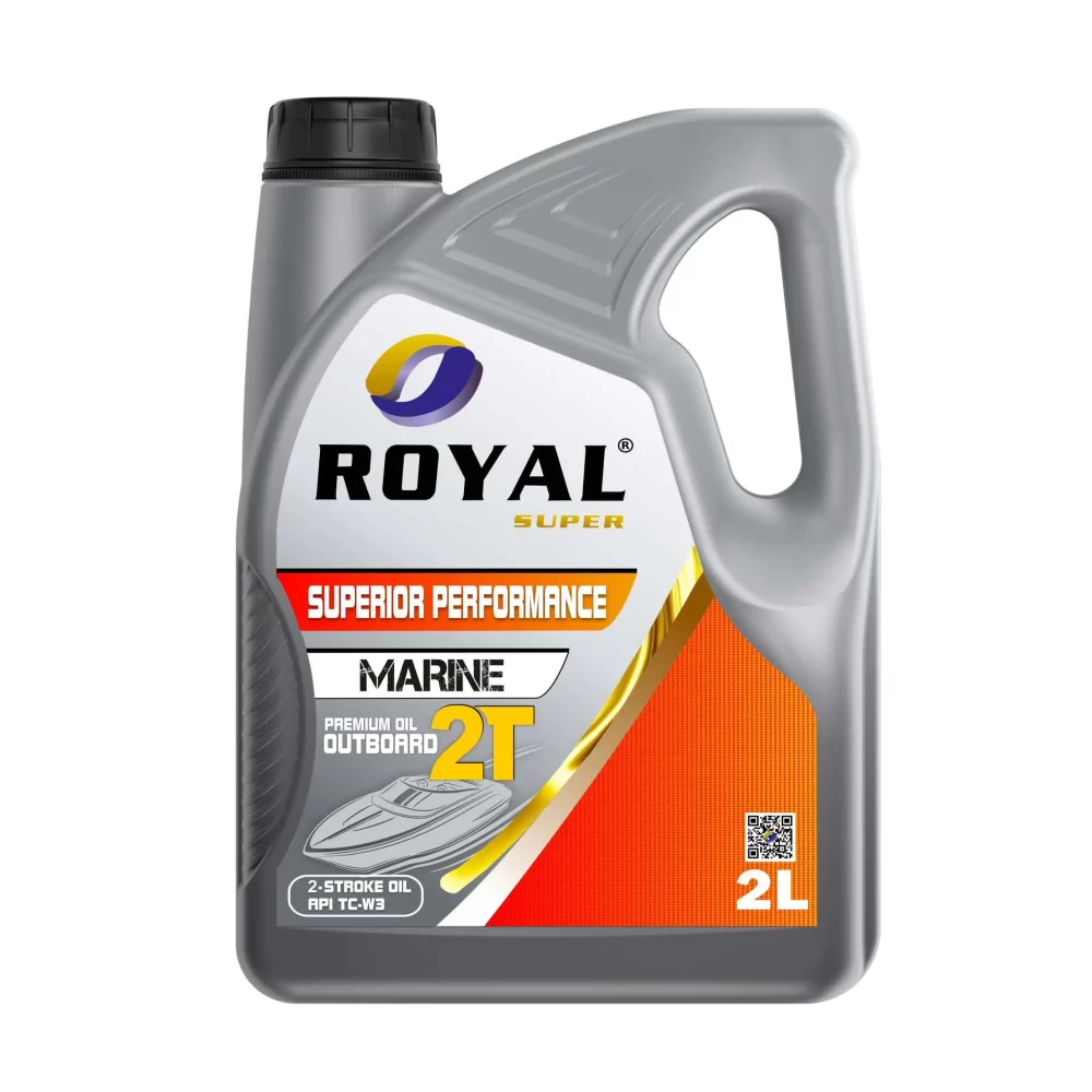 Royal Super 2-stroke Marine Oil 2T API TC-W3 2 Liter