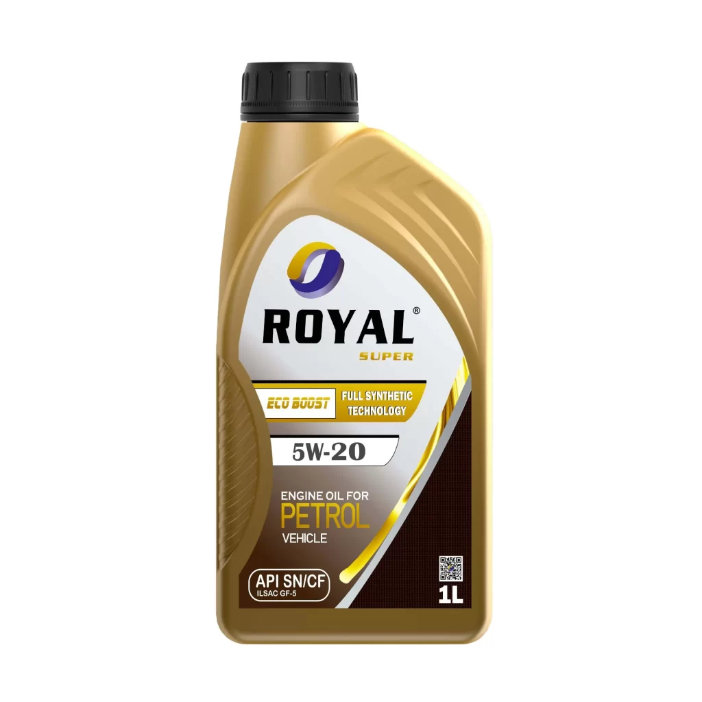 Royal Super Lubricants Engine Oil 5W-20 API SN/CF for Petrol Vehicle 1 ...