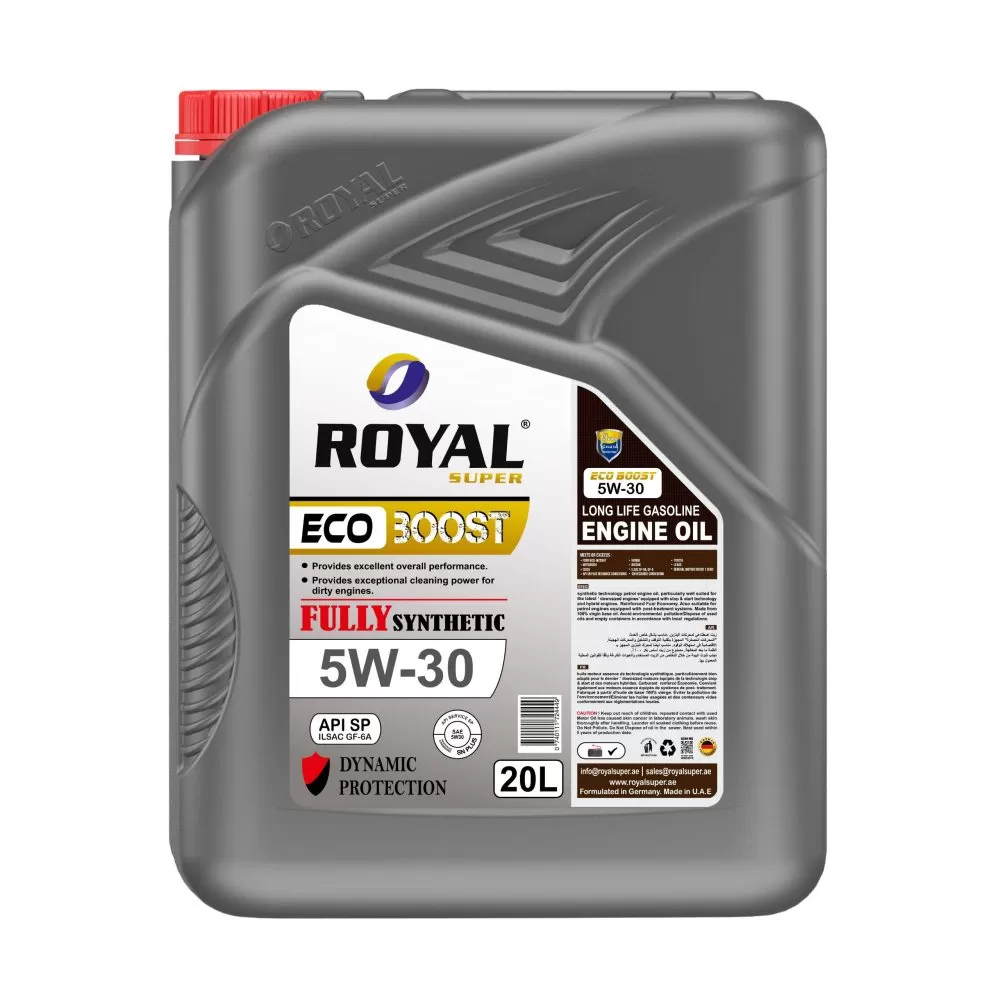 Royal Super Gasoline Engine Oil 5W-30 API SP 20 Liter
