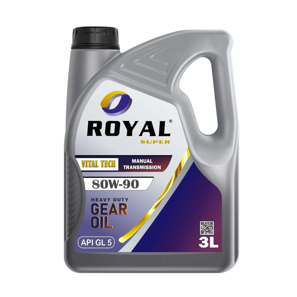Royal Super Lubricants Gear Oil 80W-90 API GL 5 - 3 Liter
