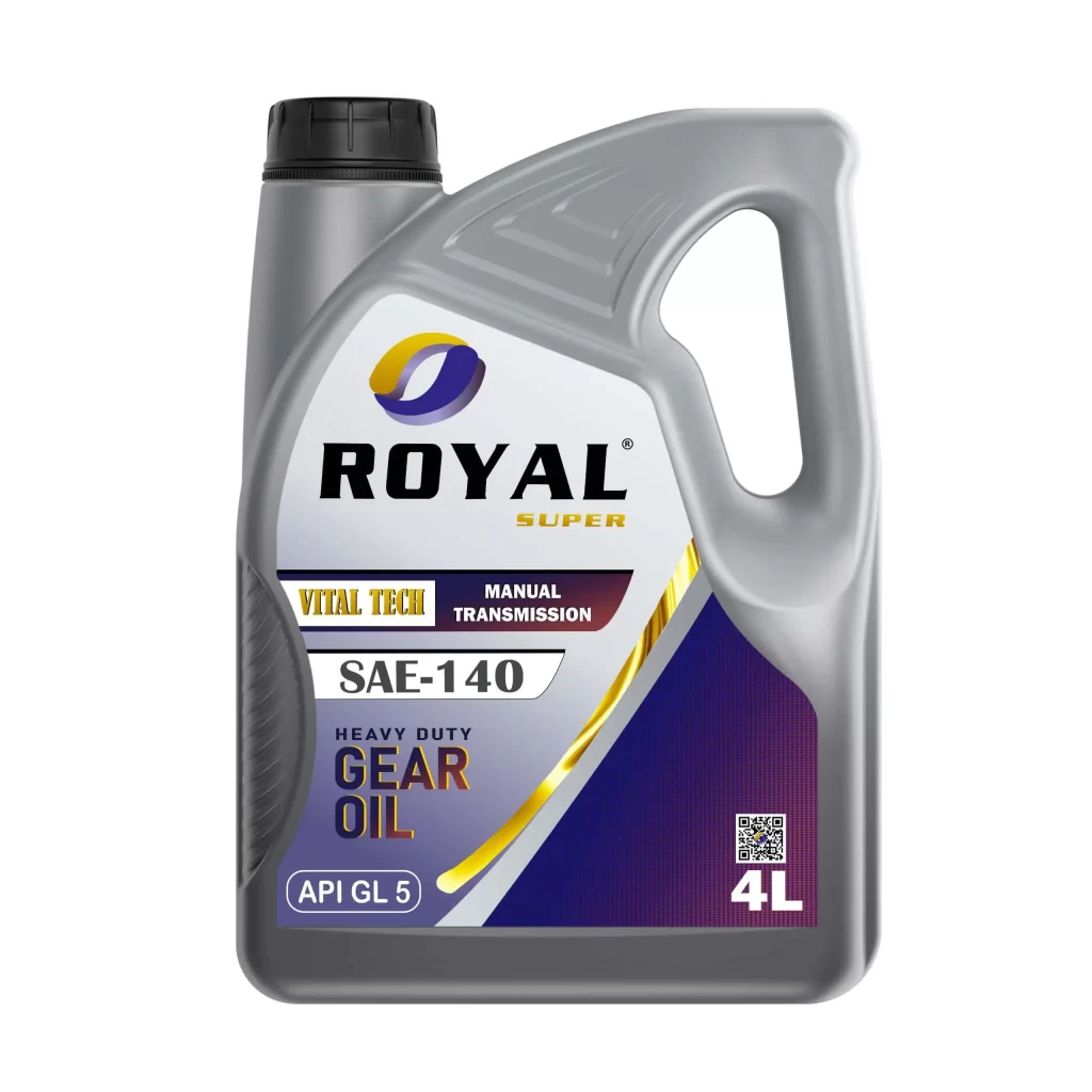 Royal Super Lubricants Gear Oil SAE 140 API GL 5 - 4 Liter - Royal ...