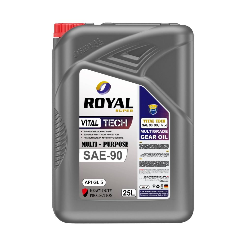 Royal Super Lubricants Gear Oil SAE 90 API GL 5 - 25 Liter